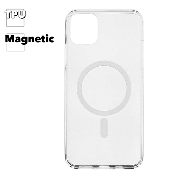 Чехол для Apple iPhone 11 Pro Max WK Anti-Knock Magnet Case, прозрачный